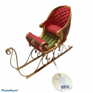 Patience Brewster 9 inch Dash Away Sleigh New